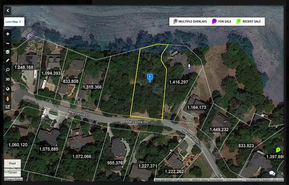 17700 Manzanita Drive, MORGAN HILL, California 95037, ,Lots And Land,For Sale,Manzanita Drive,40967454