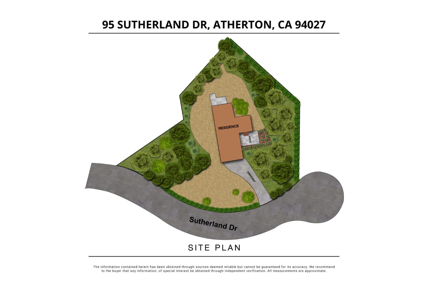 95 Sutherland Drive, ATHERTON, California 94027, ,Lots And Land,For Sale,Sutherland Drive,40969338