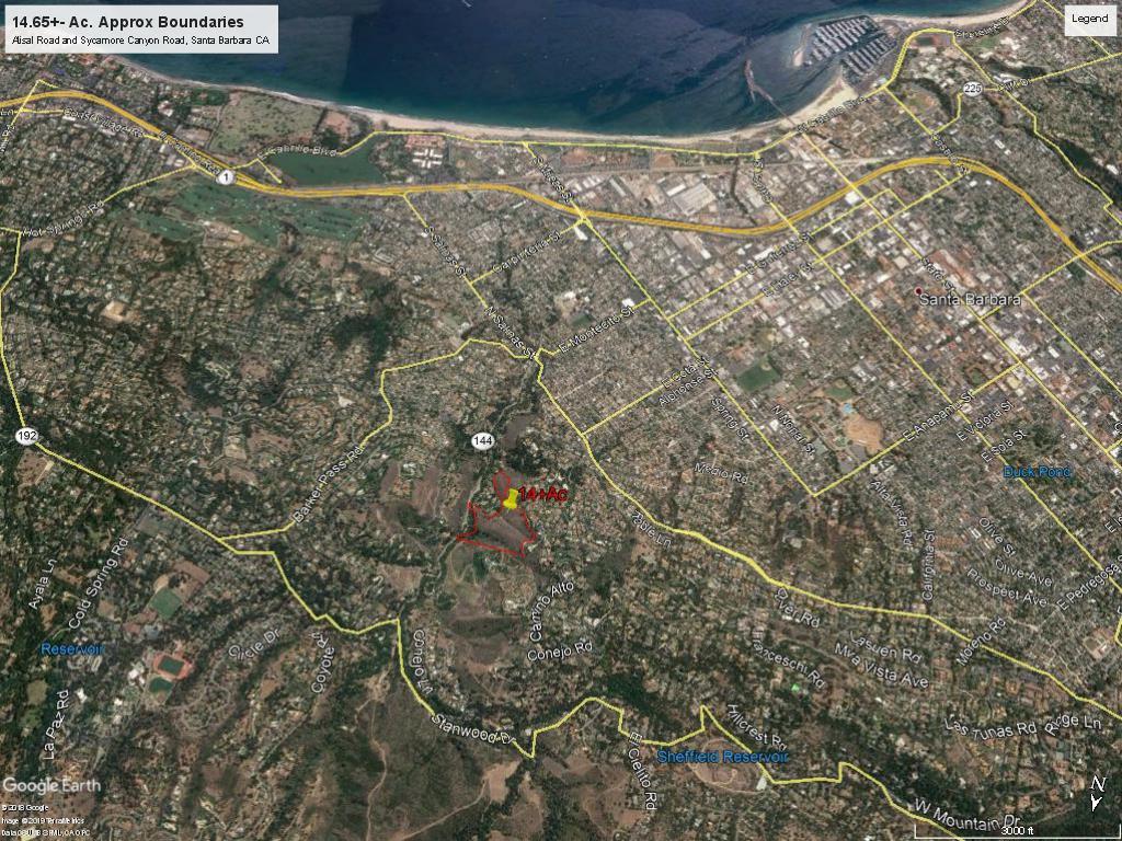 1599 Sycamore Canyon Road, SANTA BARBARA, California 93108, ,Lots And Land,For Sale,Sycamore Canyon Road,40970092