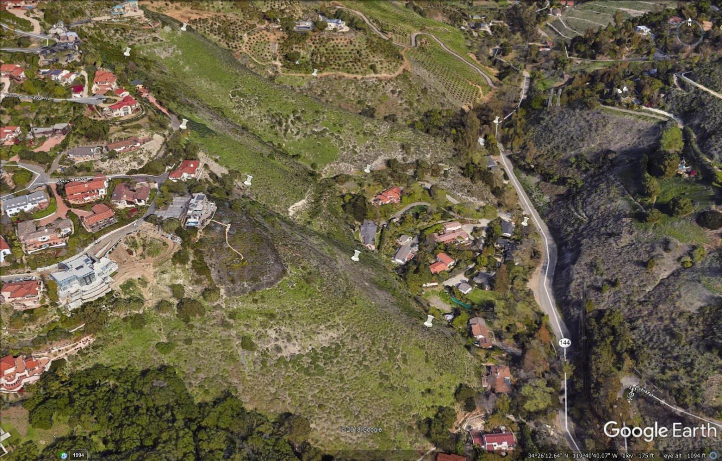 1599 Sycamore Canyon Road, SANTA BARBARA, California 93108, ,Lots And Land,For Sale,Sycamore Canyon Road,40970092