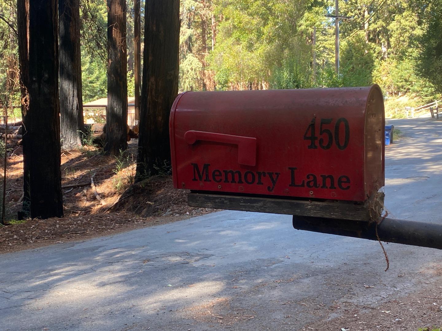 450 Memory Lane, BOULDER CREEK, California 95006, ,Lots And Land,For Sale,Memory Lane,40970115