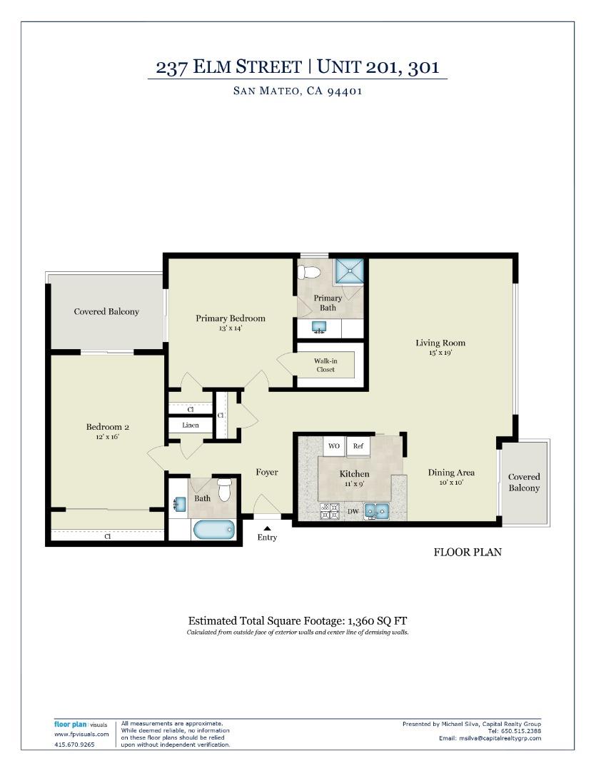 237 Elm Street, SAN MATEO, California 94401, ,Comm Ri Multi-units 5+,For Sale,Elm Street,ML81866972