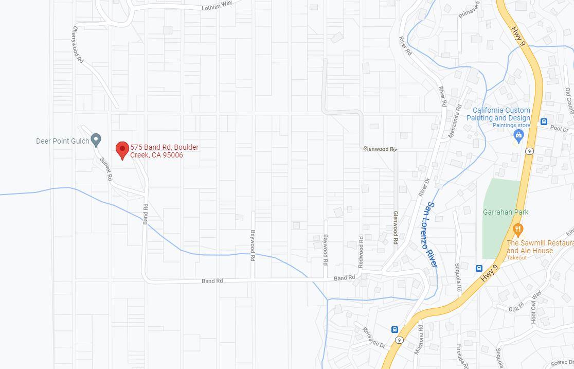 575 Band Road, BOULDER CREEK, California 95006, ,Lots And Land,For Sale,Band Road,40972727