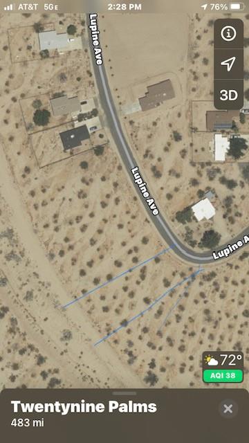 0 Lupine Avenue, TWENTYNINE PALMS, California 92277, ,Lots And Land,For Sale,Lupine Avenue,40972366