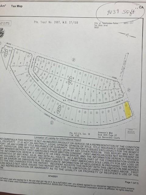 0 Lupine Avenue, TWENTYNINE PALMS, California 92277, ,Lots And Land,For Sale,Lupine Avenue,40972366