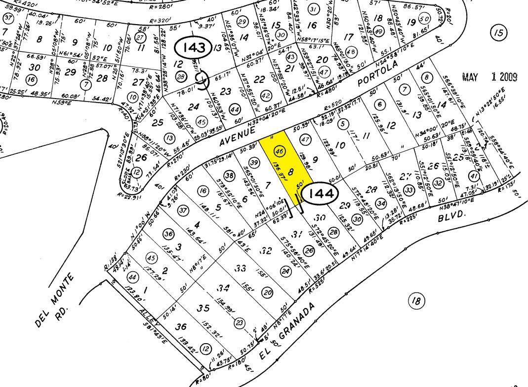 0 Avenue Portola, EL GRANADA, California 94018, ,Lots And Land,For Sale,Avenue Portola,40972705