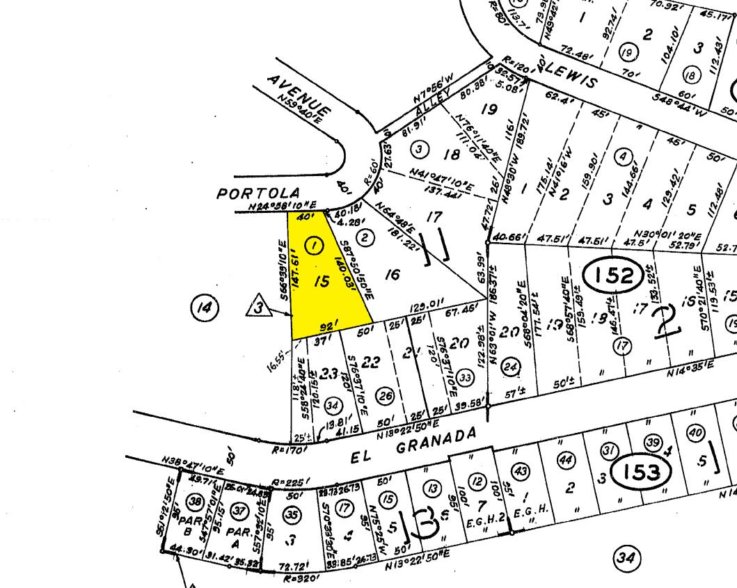 000 Avenue Portola, EL GRANADA, California 94018, ,Lots And Land,For Sale,Avenue Portola,40972707