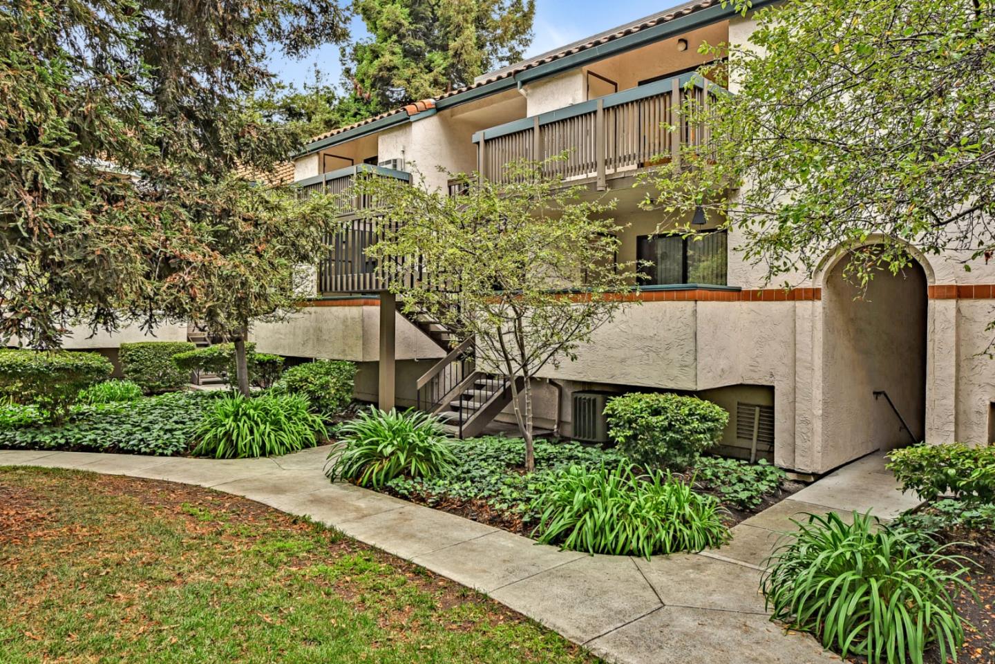 Investor Special with Built in Equity. BIG Price Reduction makes this an even greater opportunity to be in the desirable Fair Oaks Place Community in the Heart of Sunnyvale. This 2 Bedroom / 2 Bath unit with a Bright Open Floor Plan overlooks the soaring Redwoods. The unit is in need of some TLC and Personalization. Bring your paint brush and imagination and this unit will shine. Kitchen with Electric Oven and Range, Dishwasher and new garbage disposal. Primary bedroom is good size with plenty of closet space and bath with stall shower. Other bedroom is good size as well with extra cabinet space as well. Hall bath with shower over tub. Good size Living room / Dining Room combo with views. Full size washer and dryer in unit. Located just a stroll from the Pool and Spa. Central Heat and A/C keeps the temperature perfect year round. Unit has a Tandem Garage with Extra Storage. Desirable complex close to All Major Hitech Companies, HWYs and Shopping.