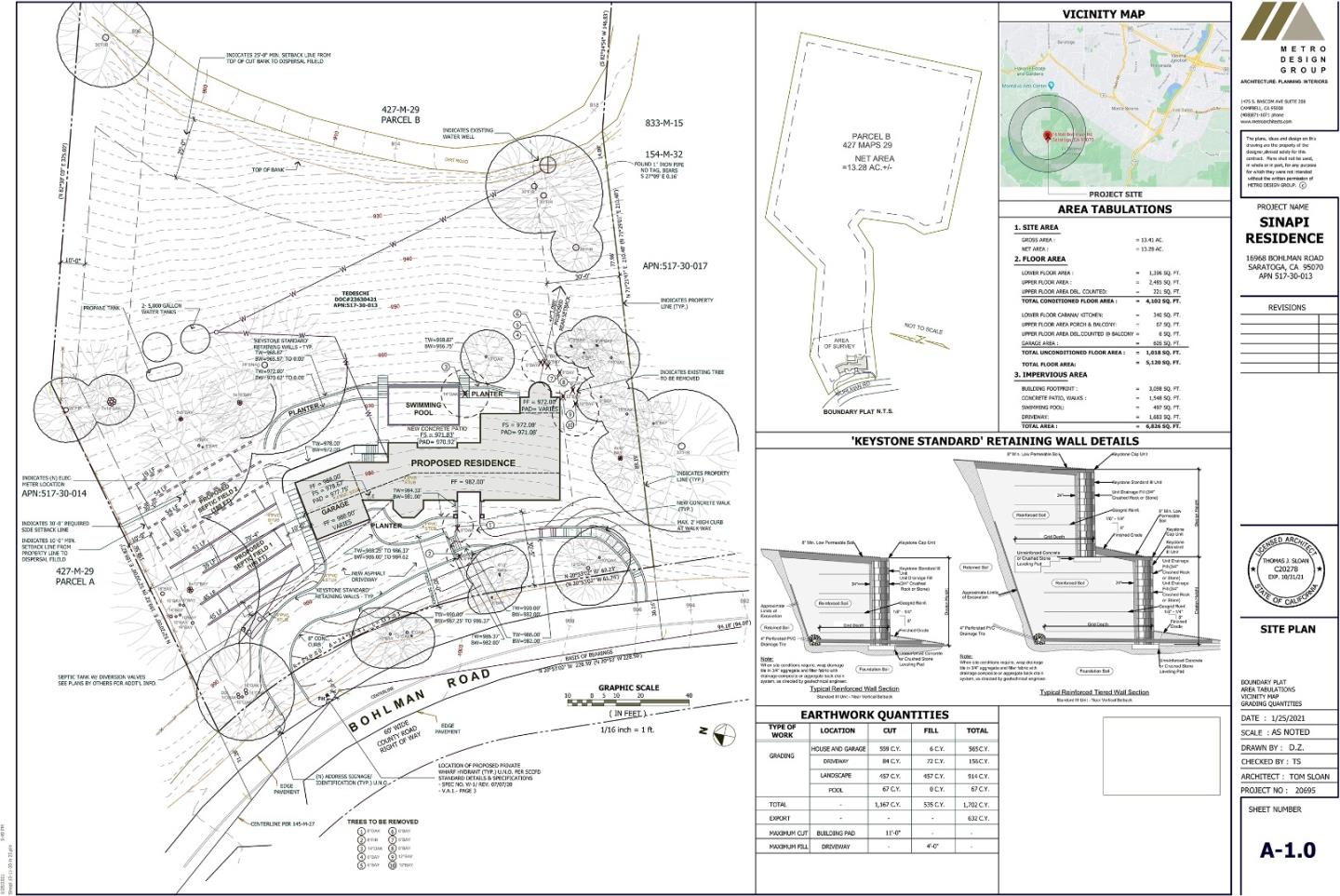 16968 Bohlman Road, SARATOGA, California 95070, ,Lots And Land,For Sale,Bohlman Road,40973688