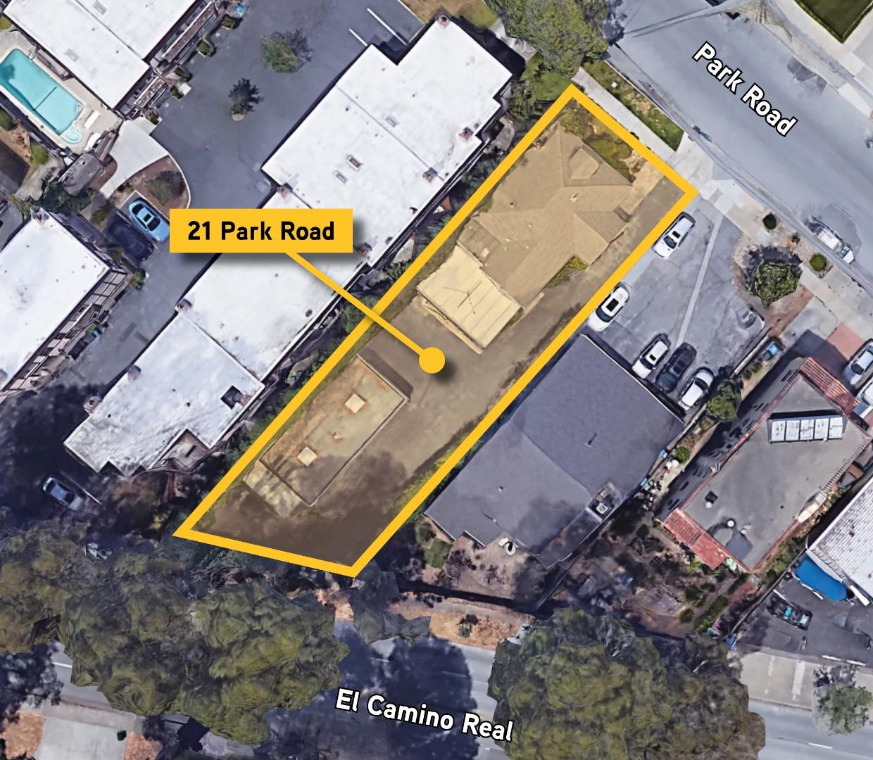 21 Park Road, BURLINGAME, California 94010, ,Comm Ri Multi-units 5+,For Sale,Park Road,ML81870881