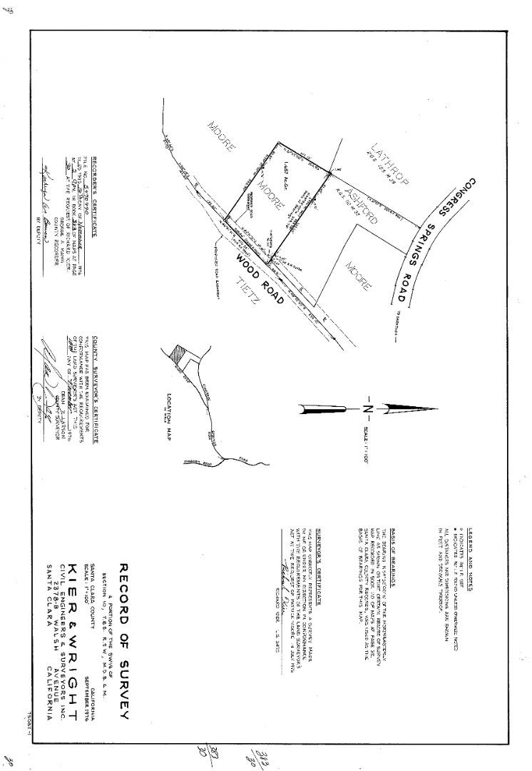 0 Congress Springs Road, SARATOGA, California 95070, ,Lots And Land,For Sale,Congress Springs Road,40975679