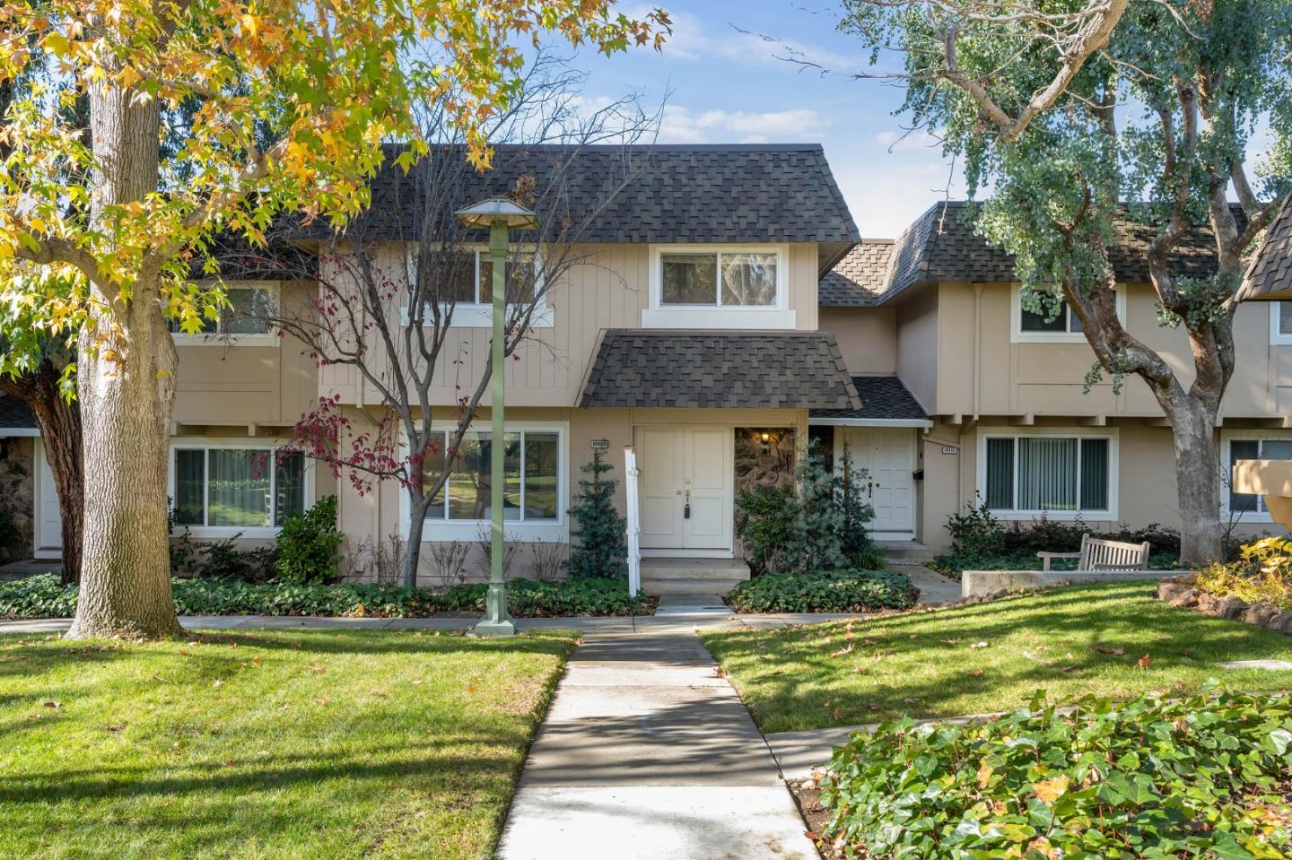 Welcome to this Gorgeous 4 Bedrooms Home with a Modern Farmhouse Inspired Remodel TownHome. Located in a quiet cul-de-sac within one of Cupertino's finest communities, Westridge. Top Performing Stevens Creek ES API - 972 (99%), Kennedy MS API - 986 (99%) & Monta Vista High API - 956 (99%) Tastefully renovated kitchen boasts white-finished cabinetry, granite countertops, SS appliances, and large pantry storage. Spacious Master Bedroom features an-suite bath. Remodeled baths, gleaming new flooring throughout & recessed lighting.. Modern, Zoned AC & Heat System. Spacious interior laundry room, Oversized detached Two car garage. Enjoy any time of year in your private backyard. Views of the foothills! A friendly community w/ LOW HOA & resort-like community: large pool & newly renovated clubhouse. Enjoy nearby parks, Whole Foods, Target, Cupertino Main Street. Quick commute to Silicon Valley employers!