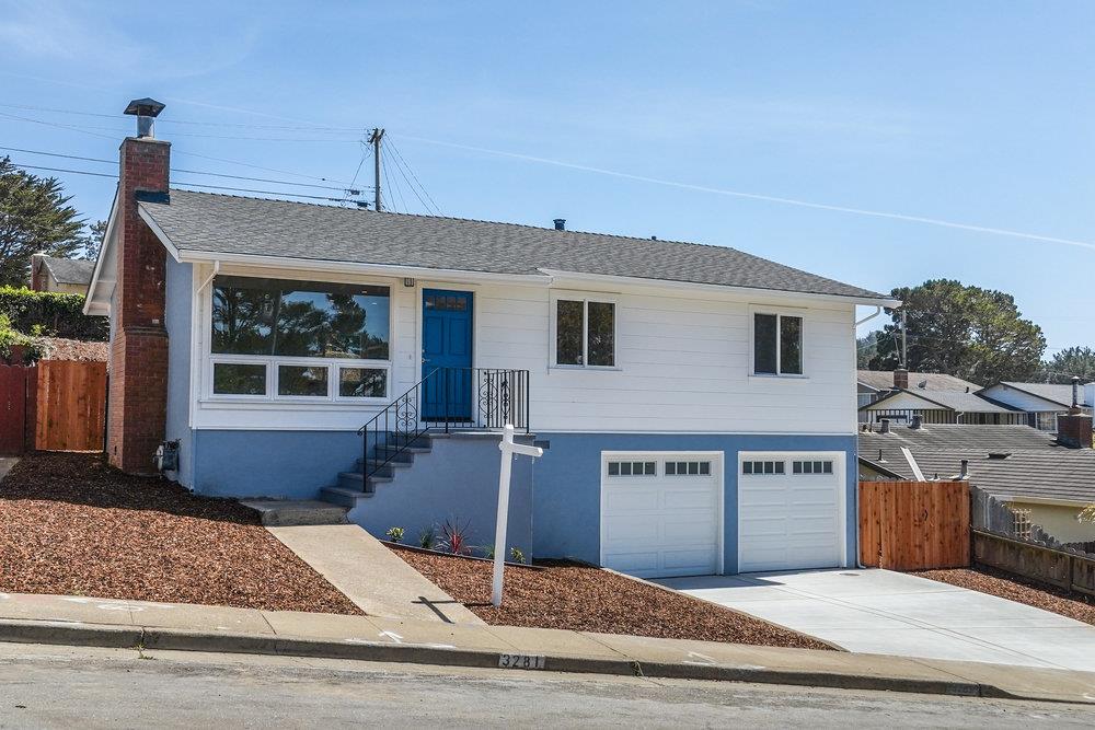 Detail Gallery Image 1 of 1 For 3281 Highland Dr, San Bruno,  CA 94066 - 3 Beds | 2 Baths