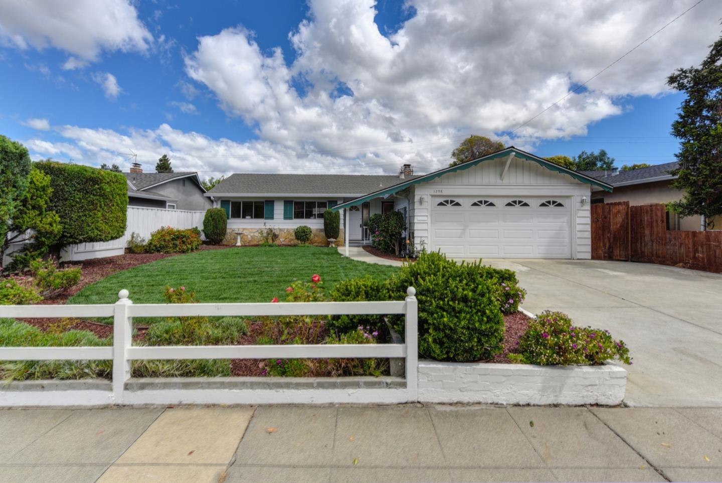 Detail Gallery Image 1 of 1 For 1298 Burkette Dr, San Jose,  CA 95129 - 3 Beds | 2 Baths