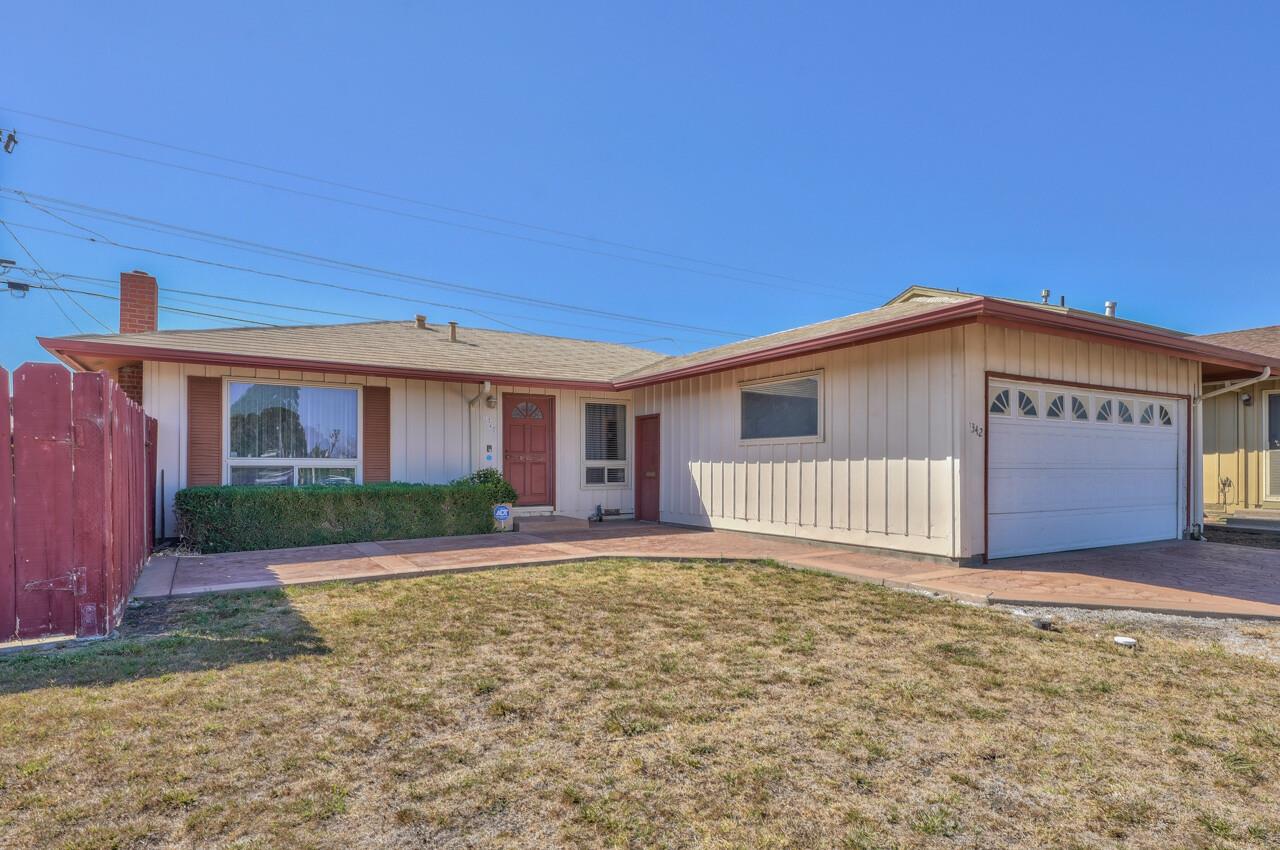 Detail Gallery Image 1 of 1 For 1342 Dickens Dr, Salinas,  CA 93901 - 3 Beds | 2 Baths