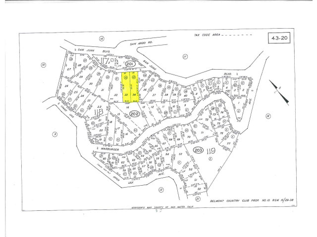 0 San Juan Boulevard, BELMONT, California 94002, ,Lots And Land,For Sale,San Juan Boulevard,40966561